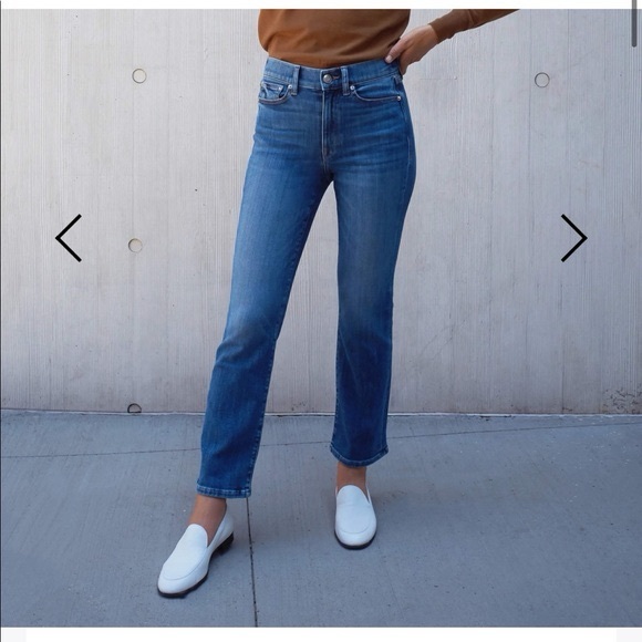 AYR “The Bomb Pop” Cropped Straight Leg Jeans - Picture 1 of 6